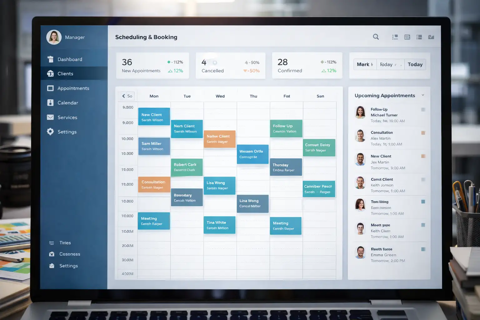 Agenda de citas y reservas